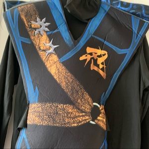 Blue Ninja costume.